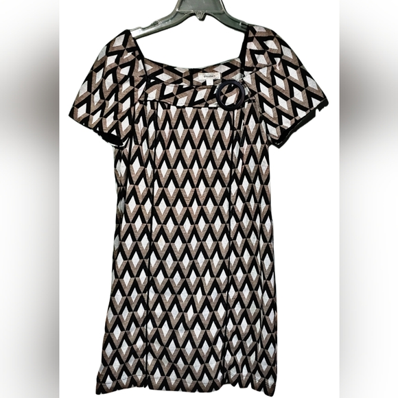 Dress Barn Dresses Womens Dress Barn Short Sleeved Shift Dress